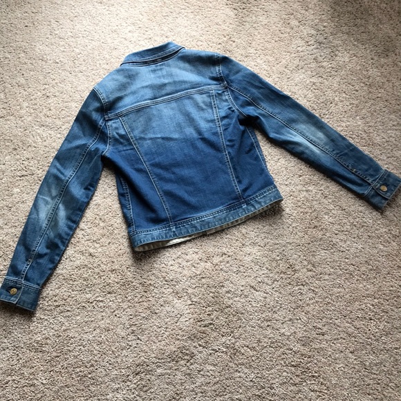 Denim trucker jacket- Kids size 14. Crew Cuts. - Picture 4 of 6